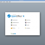Apache OpenOffice Start Screen